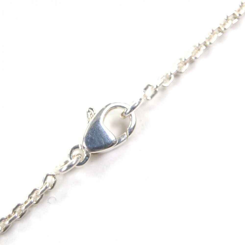 LOUIS VUITTON Silver Lockit Necklace - Picture 6 of 6